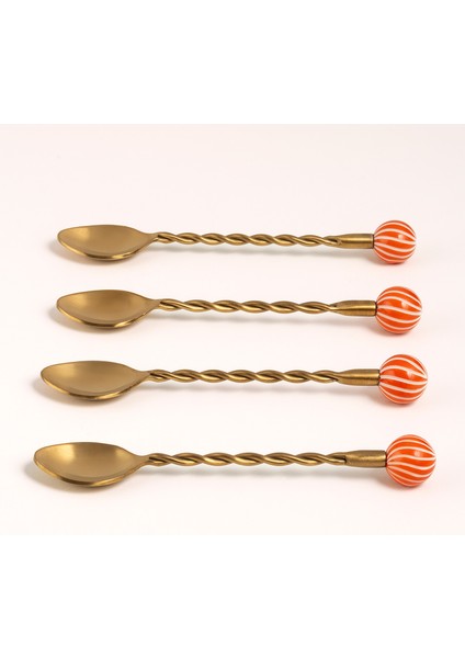 Rampur Çelik - Pirinç Çkb Seti 3X15X1 cm Altın - Turuncu modelleri