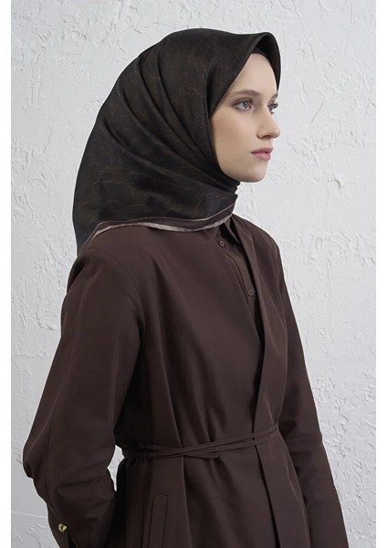 Klasik Desen Twill Ipek Eşarp -2025/2026 -9408D 83 fiyatları