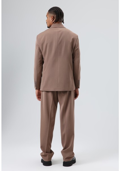 Oversize Kruvaze Takım Elbise Vizon fırsatları