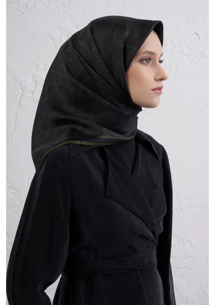 Klasik Desen Twill Ipek Eşarp -2025/2026 -9408D 50 fırsatları