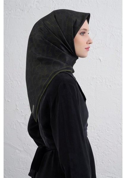 Klasik Desen Twill Ipek Eşarp -2025/2026 -9408D 50 indirimleri