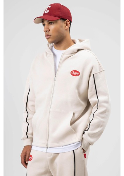 Çizgi Detaylı Oversize Eşofman Takım Taş fırsatları