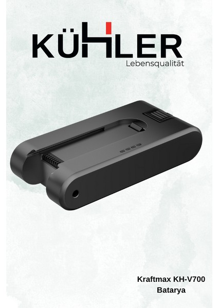 Kraftmax KH-V700 Model Batarya 25.9V Li-On 2200 Mah
