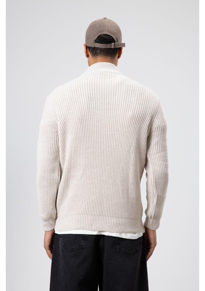 Yarım Balıkçı Yaka Triko Kazak Taş indirimleri