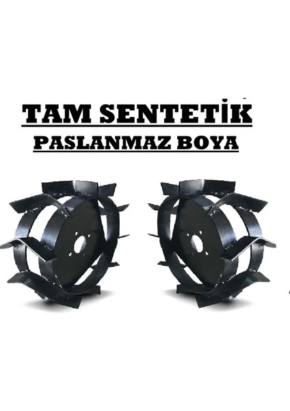 , Omega 210 Benzinli Çapa Makinesi Uyumlu Demir Teker Takımı