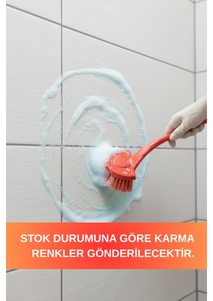 Mutfak Lavabo Duşakabin ve Küvet Fırçası - Kaliteli Plastik - Lavabo, Duşakabin, Küvet ve Banyo Fırçası indirimleri