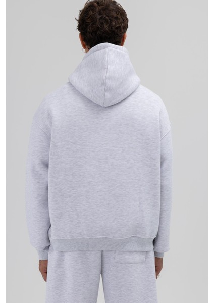 Basic Oversize Kapüşonlu Sweatshirt Karmelanj fırsatları