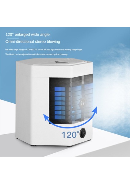 Mini Klima Fanı Masaüstü Soğutucu Fan USB Taşınabilir Sprey Nemlendirici Su Soğutma Fanı Yatak Odası ve Masaüstü (Yurt Dışından) modelleri