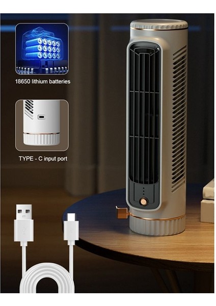 Hava Sirkülasyonu Bladess Fan Tower Fan Fan Fan Yatak Odası Ultra Şerif Yurt Masası Zemin Elektrikli Fan Daimi Fan (Yurt Dışından)