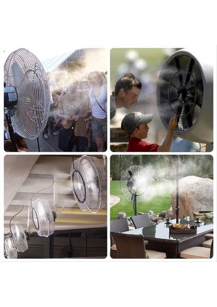 16 Inç Soğutma Yüzüğü, Serin Veranda Esinti Için Açık Hava Fan Kiti, Açık Veranda Bahçe Fan Aksesuarları Amerikan Standardı (Yurt Dışından) fırsatları