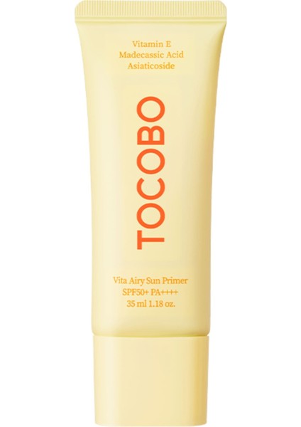 Vita Airy Sun Primer SPF50+ Pa++++ 35ML - Makyaj Bazı Etkili Vegan Güneş Koruyucu