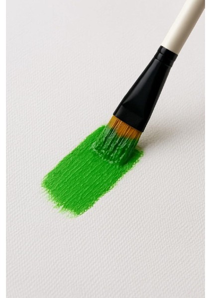 3lü Resim Fırçası Seti Liner-Dün Kesik-Yan Kesik Yağlıboya Akrilik Guaj Toplam 18 Adet indirimleri