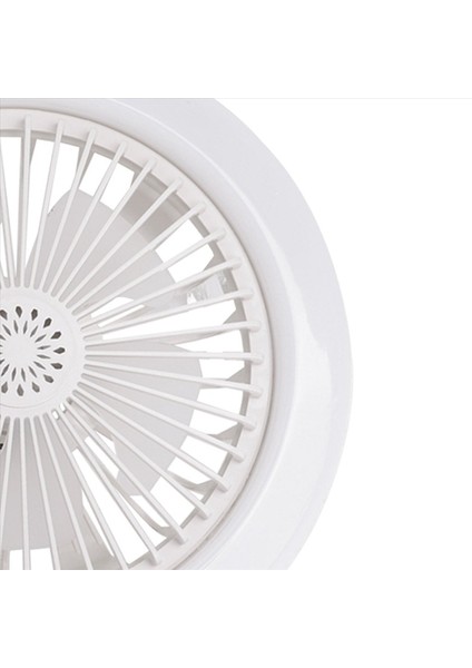 E27 Tavan Fanı, Kapalı Düşük Fan Işığı, Gizli Elektrikli Fan Gimbal Lamba Tutucusu (Beyaz) (Yurt Dışından) fırsatları