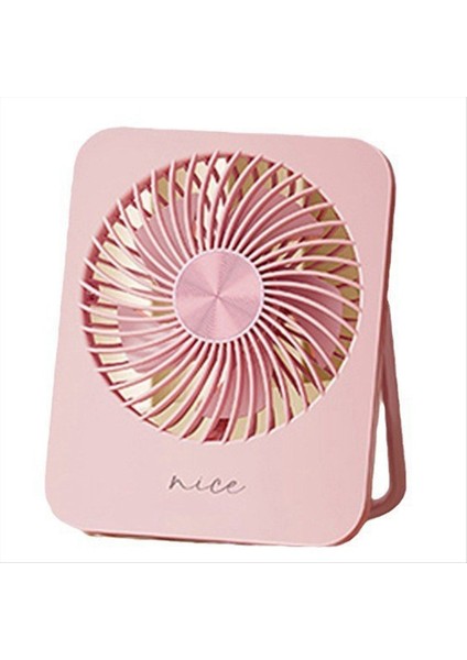 Açık Masaüstü Katlanır Mini Ince, Hafif, Sessiz, Yüksek Rüzgar, Taşınabilir Duvara Monte Küçük Fan Pembesi (Yurt Dışından)