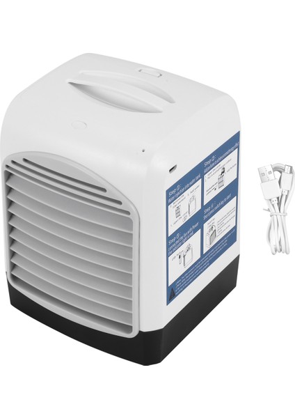 Taşınabilir Mini Masaüstü Klima USB Küçük Fan Soğutma Nemlendirici Aromaterapi Hava Soğutucu Buzlu Su Deposu (Yurt Dışından) fiyatları
