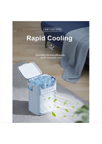 Taşınabilir Klimalar Fan Mini Klima 3 Hızlı Klima Oda Yatak Odası Ofis Masası Için Nemlendirici ile Hava Soğutucu (Yurt Dışından) indirimleri