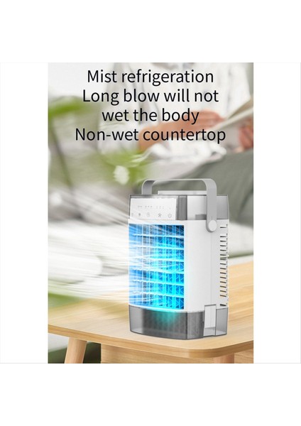 Taşınabilir Klimalar 4 In-1 1000ML Hava Soğutucu 7 Renk Işıkları Oda Ofisi Için Kişisel Mini Saç Kremi Fan (Yurt Dışından) modelleri