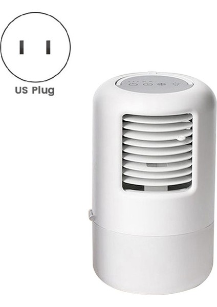 Masaüstü Klima Fan Mini Taşınabilir Şarj Edilebilir Ofis Ev Renkli Ortam Işık Sprey Fan Bizi Fişle (Yurt Dışından) indirimleri