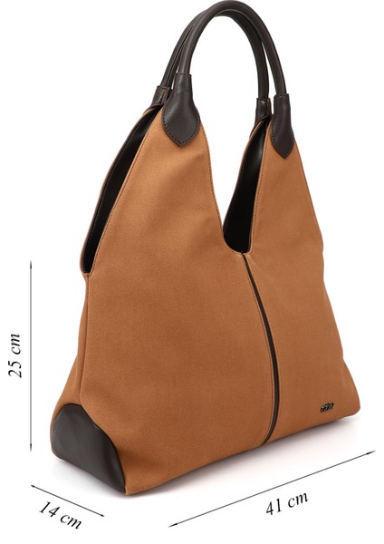 Kadın Taba Süete Kahve Omuz Çantası fiyatları