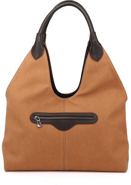 Kadın Taba Süete Kahve Omuz Çantası fırsatları