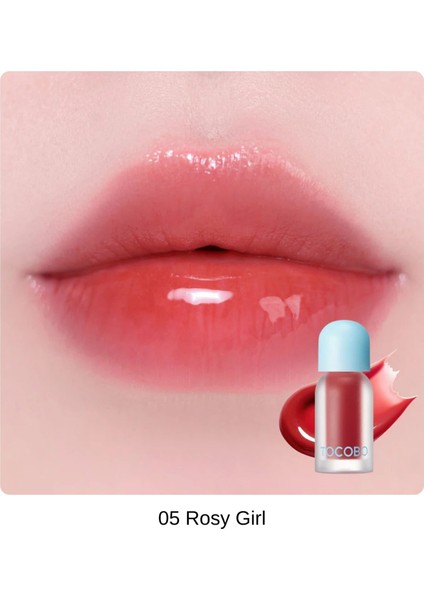 Juicy Berry Plumping Lip Oil 05 Rosy Girl - Dolgunlaştırıcı Etkili Gloss Tipi Vegan Dudak Yağı fırsatları