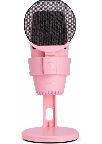 Mv-9 Pembe Rgb USB Oyuncu Yayıncı ve Podcast Için Uyumlu Condenser Mikrofon