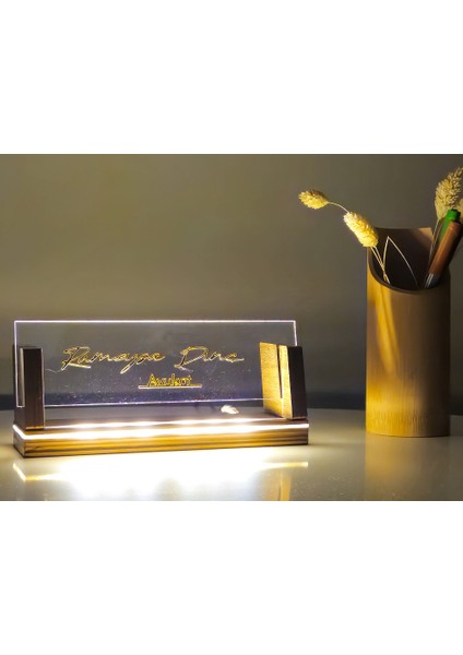 Kişiye Özel Masaüstü Isimlik modelleri