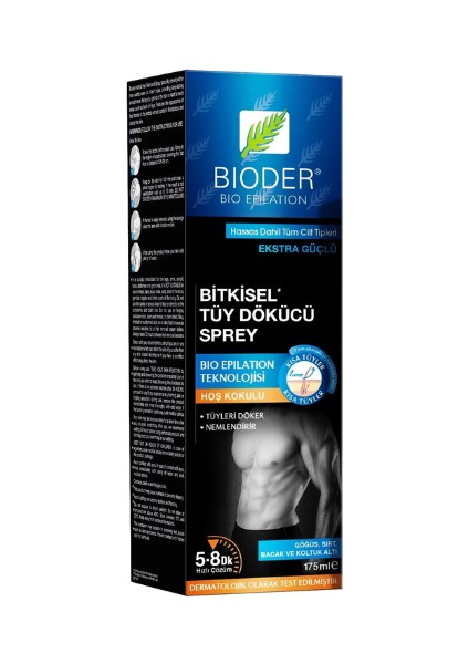 Tüy Dökücü Erkek Sprey 175 ml