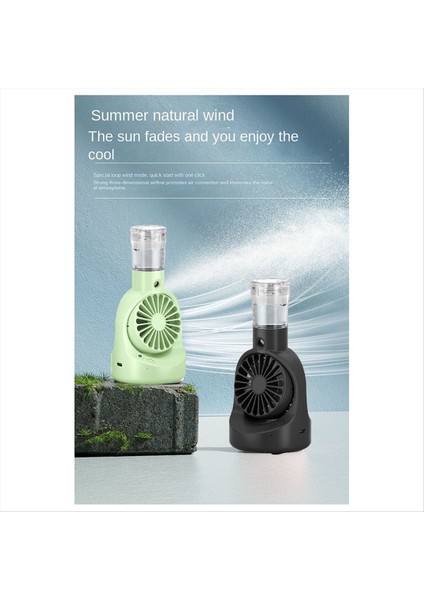 Sisli Fan Fan Açık Soğutma Malzemeleri Oturma Odası Için Buğu Şişesi ile Rahat ve Ferahlatıcı Yeşil (Yurt Dışından) fırsatları