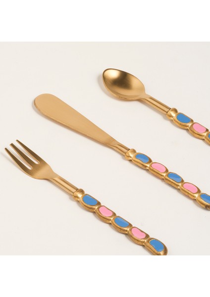 Rampur Çelik - Pirinç Çkb Seti 2X17X1 cm Pembe - Mavi modelleri