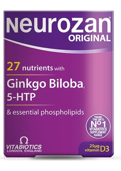 Vitabiotics Neurozan 30 Tablet modelleri