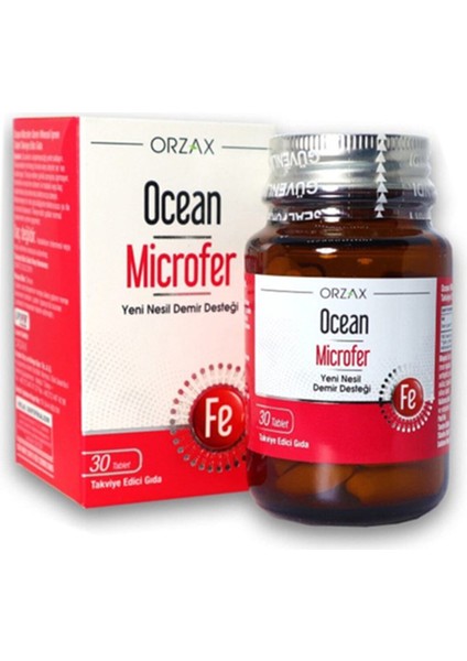 Ocean Microfer Demir Desteği 30 Tablet indirimleri