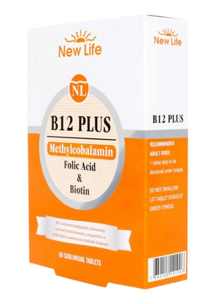 B12 Plus Methylcobolamin 60 Dilaltı Tablet indirimleri