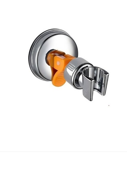 Güçlü Vantuzlu Ayarlanabilir Duş Başlığı Tutucu Mafsal – Matkap ve Vida Gerektirmeyen, Kaymaz Kauçuk Klips, 360° Döner