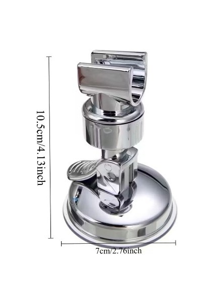 Güçlü Vantuzlu Ayarlanabilir Duş Başlığı Tutucu Mafsal – Matkap ve Vida Gerektirmeyen, Kaymaz Kauçuk Klips, 360° Döner modelleri