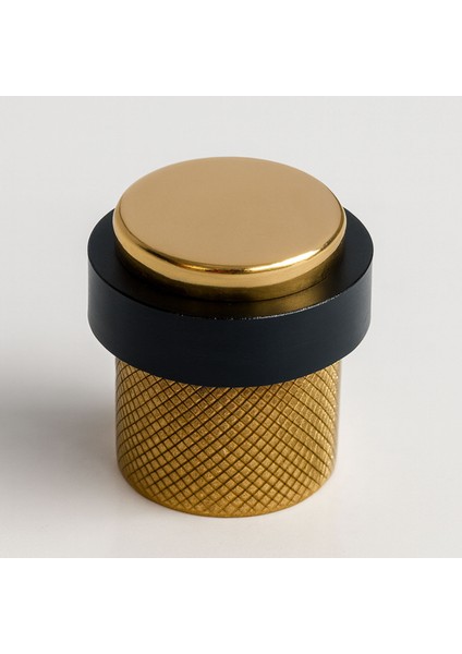 Tırtıklı Titanyum Kapı Tamponu Yüksek Dayanım Çarpma Engelleyici Metal Duvar Koruma Stoperi