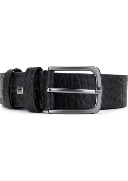 Erkek Hakiki Deri Siyah Jumbo Spor Kemer 171 2005 Erk Kmr Y25 Sıyah Jumbo