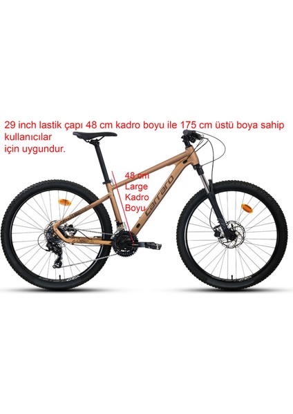 Crx 921 29 Jant 48 Kadro 21 Vites Dağ Bisikleti (175 cm Üstü Boy) fiyatları