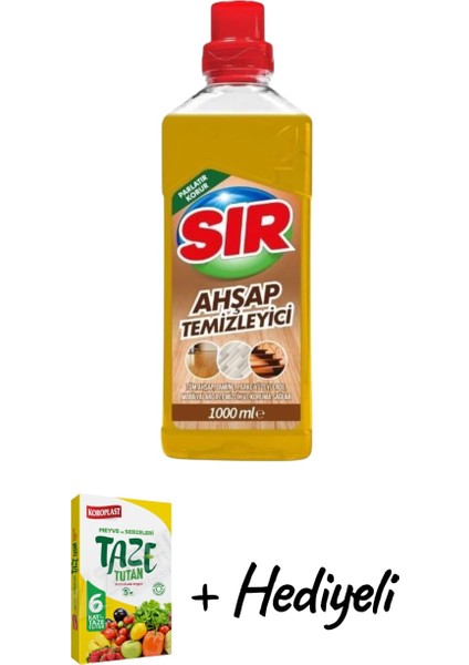 Sır Ahşap Temizleyici Mobilya Lamine Parke Temizleme Koruma 1000 ml