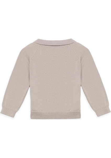 Bg Store Erkek Bebek Gri Triko Takım modelleri