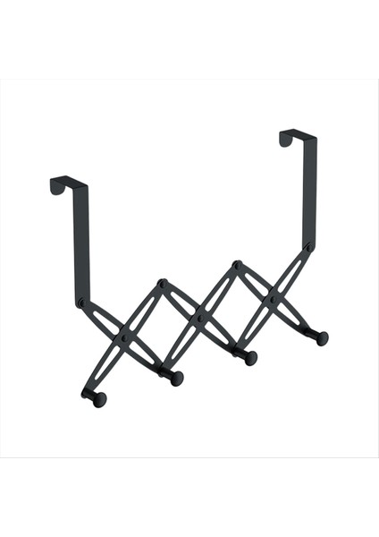 Kapı Kancalarının Üzerinde, Kapı Askısının Üzerine Geri Çekilebilir Paslanmaz Çelik, Genişletilebilir Havlu Ceket Rafı Dört Kancayı Asılı (Yurt Dışından)