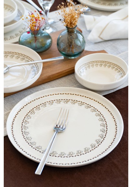 Naya 18 Parça 6 Kişilik Yemek Takımı