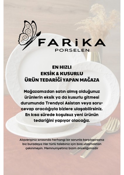 Naya 18 Parça 6 Kişilik Yemek Takımı