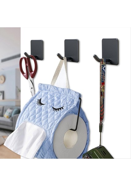 4 Paket Yapışkan Havlu Kancaları Ağır Hizmet Yok, Sondaj Yapışkan Duvar Kancaları Duş Kancaları Kapalı Duş Banyo Mutfak Kapısı (Yurt Dışından) indirimleri