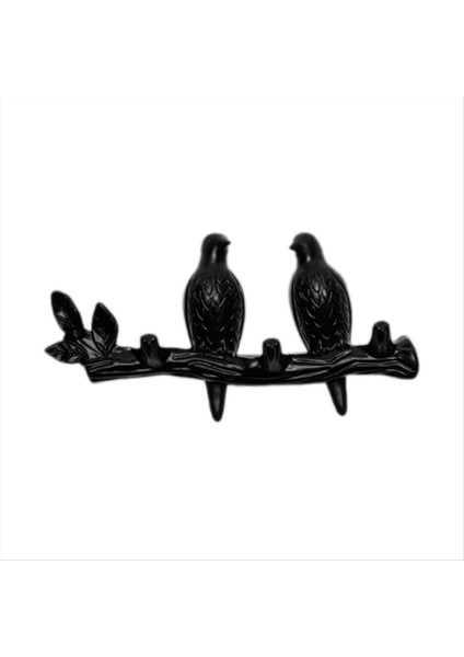 Kuş Askı Duvar Süslemeleri Anahtar Askı Mutfak Mutfak Kıyafetleri Havlu Kanca Şapkası Çanak Tutucu Ev B (Yurt Dışından)