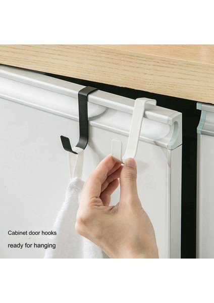 Çok Amaçlı Kancalar Mutfak Dolabı Kapı Arka Kanca Asılı Raf Giysisi Ceket Şapka Havlu Askı Depolama Kanca Beyaz (Yurt Dışından) modelleri