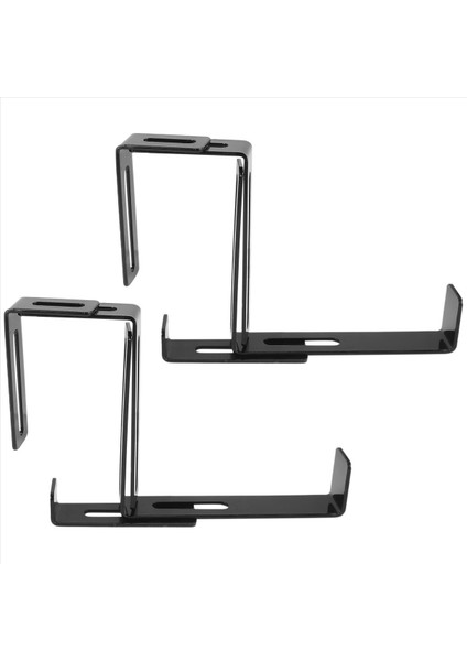 1 Çift Kanca Oluk Bitki Potu Asılı Kancalar Ray Balkon Ekici Tutucu Braketler Demir Kancalar Yükseklik Ayarlanabilir Kanca -S (Yurt Dışından) fırsatları