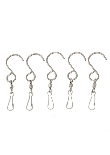 Crystal Twisters ve Kuş Evleri Asmak Için 5 Çok Amaçlı Döner Kanca Paketi (Yurt Dışından)