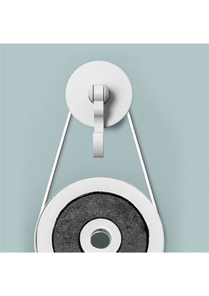 18PCS Yapışkan Tavan ve Duvar Kancaları - Yuvarlak Döner Döndürme Dönüşü 360 °/180 ° Asmak Için Kancada Matkap Çubuğu Yok (Yurt Dışından) fiyatları