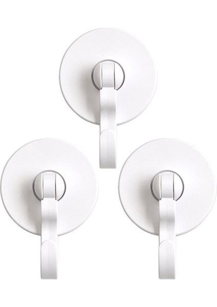 18PCS Yapışkan Tavan ve Duvar Kancaları - Yuvarlak Döner Döndürme Dönüşü 360 °/180 ° Asmak Için Kancada Matkap Çubuğu Yok (Yurt Dışından) indirimleri